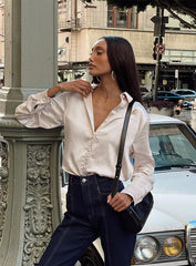 Vintage Vibes Shirt Champagne