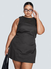 Yumiko Romper Slate Grey Curve