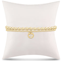 grateful for you gift stack - gold small guardian angel