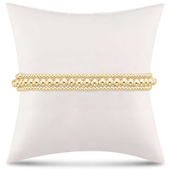 Simply Classic Gold Stack - 4mm - Stack of 3