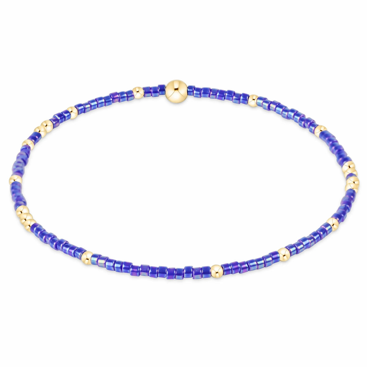 Hope Unwritten Bracelet - Blue Metallic